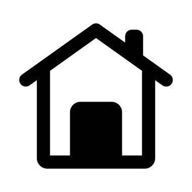 ev simgesi vektör illüstrasyonu