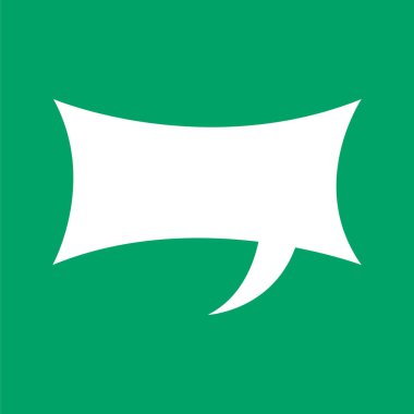 konuşma balonu ikonu vektör illüstrasyon tasarımı