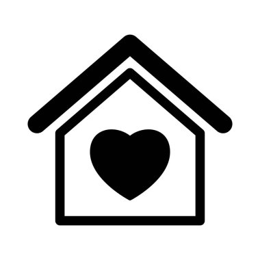 ev simgesi vektör illüstrasyonu