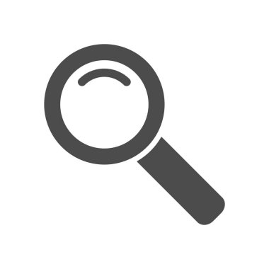 Arama simgesi vektör illüstrasyonu