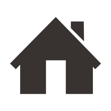 ev simgesi vektör illüstrasyonu