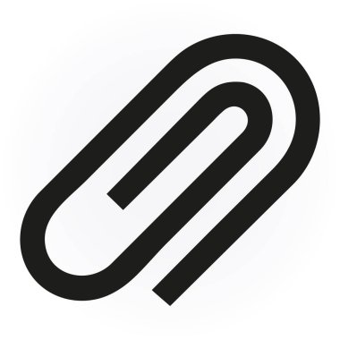 Ataç simgesi, vektör çizim