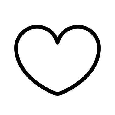 Arka planda kalp ikonu var. Aşk logosu kalp çizimi.