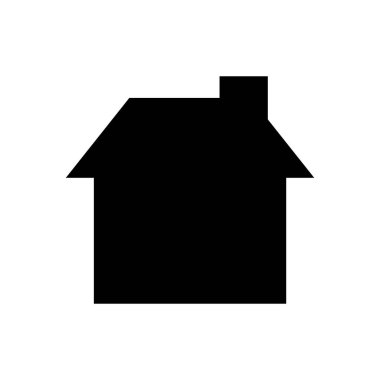 ev simgesi vektör illüstrasyonu