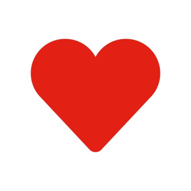 Arka planda kalp ikonu var. Aşk logosu kalp çizimi.