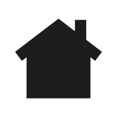 ev simgesi vektör illüstrasyonu