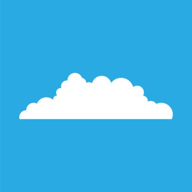 bulut web vektör simgesi