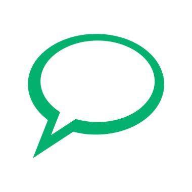 konuşma balonu ikonu vektör illüstrasyon tasarımı