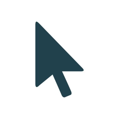 imleç ağ vektör simgesi