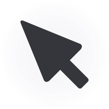 imleç ağ vektör simgesi