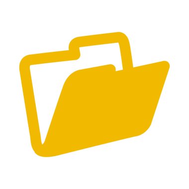 asgari vektör illüstrasyonu, dizin simgesi