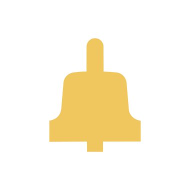 Çan simgesi vektör illüstrasyonu