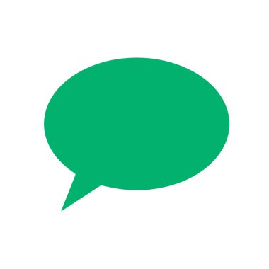 konuşma balonu ikonu vektör illüstrasyon tasarımı