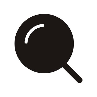 Arama simgesi vektör illüstrasyonu