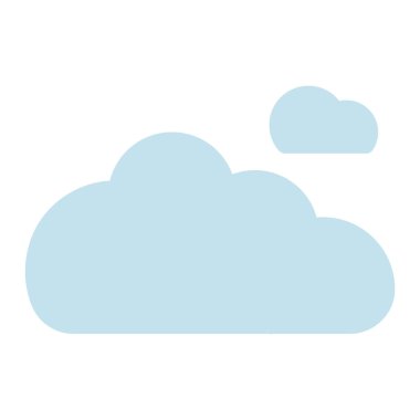 bulut web vektör simgesi