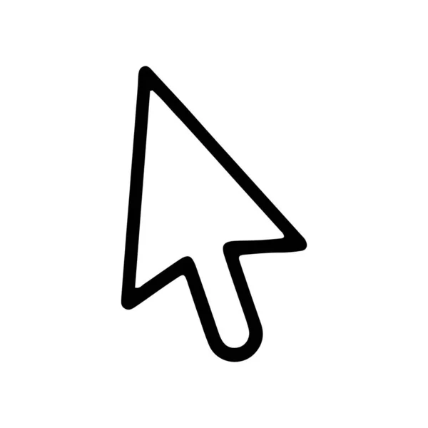 Cursor Webvektorsymbol — Stockvektor