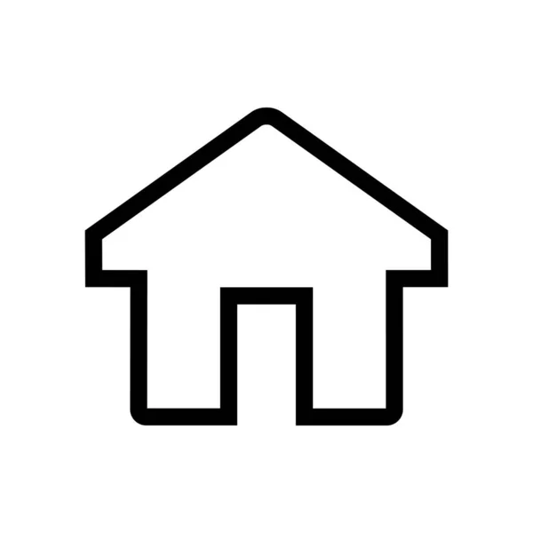 Haus Symbol Vektor Illustration — Stockvektor