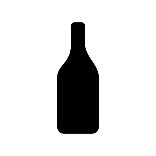 Minimalistic Vector Illustration Bottle Icon — Stock Vector