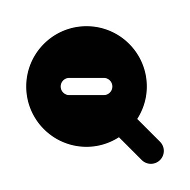 Büyüteç simgesi. vektör illüstrasyonu