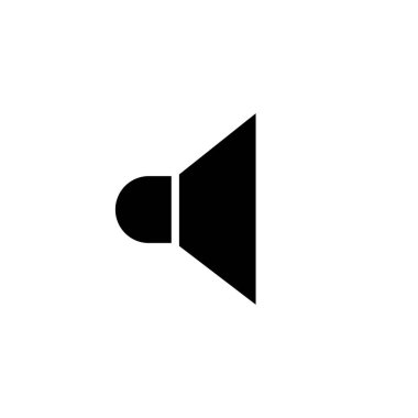 ses simgesi vektör illüstrasyonu