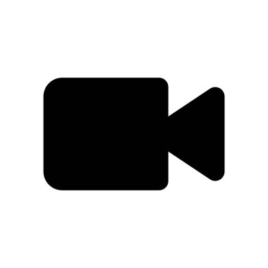 video simgesi vektör illüstrasyonu