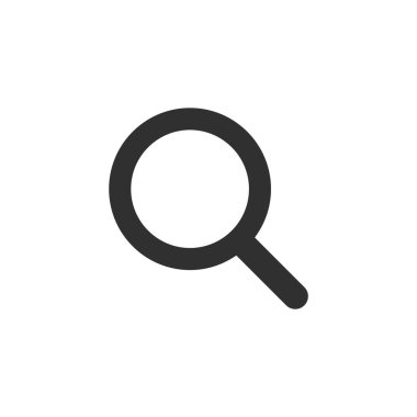 Arama simgesi vektör illüstrasyonu