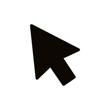 imleç ağ vektör simgesi