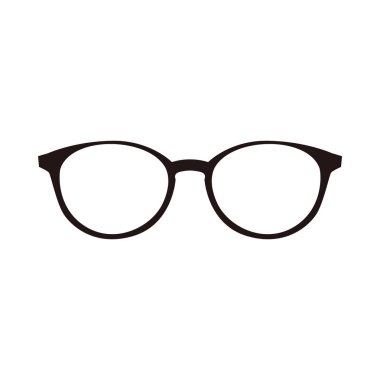 gözlük simgesi, vektör illüstrasyon tasarımı