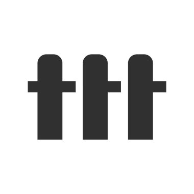 sert siyah simge çit seti