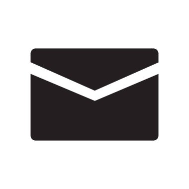 zarf e- posta simgesi vektör illüstrasyonu