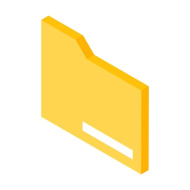 asgari vektör illüstrasyonu, dizin simgesi