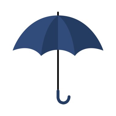 Şemsiyenin vektör illüstrasyon simgesi 
