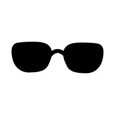 güneş gözlüğü ikonu vektör illüstrasyonu