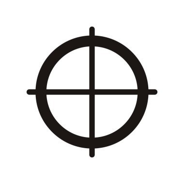 Hedefin vektör resimleme simgesi, hedef