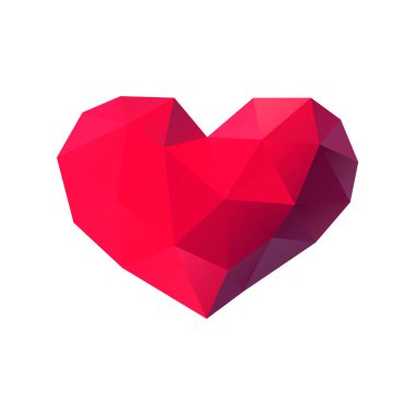 Arka planda kalp ikonu var. Aşk logosu kalp çizimi.