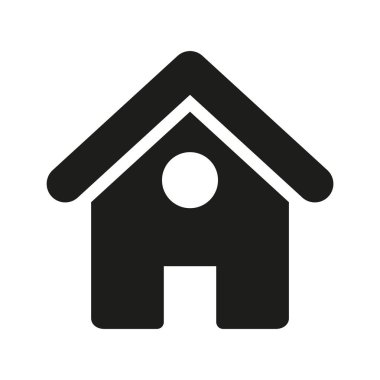 ev simgesi vektör illüstrasyonu