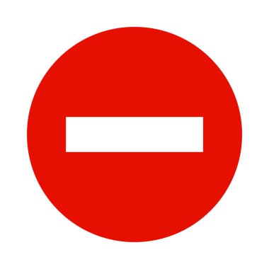 kırmızı ve beyaz vektör simgesi