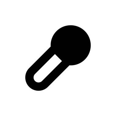 mikrofon simgesi vektör illüstrasyonu