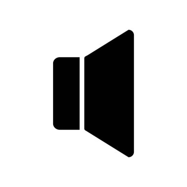 ses simgesi vektör illüstrasyonu