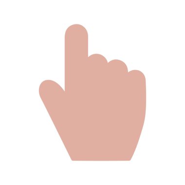 Web işaretçisinin vektör illüstrasyon simgesi