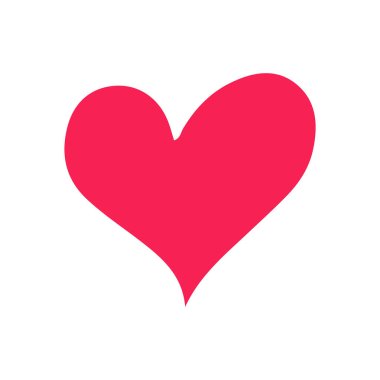 Arka planda kalp ikonu var. Aşk logosu kalp çizimi.