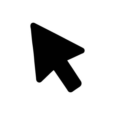 imleç ağ vektör simgesi