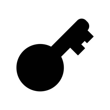 Kapı anahtarı vektör simgesi