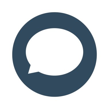 konuşma kabarcığı vektör çizimi