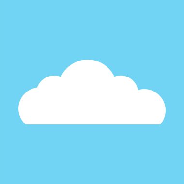 bulut web vektör simgesi