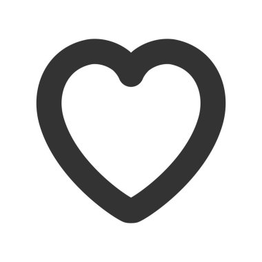 Arka planda kalp ikonu var. Aşk logosu kalp çizimi.