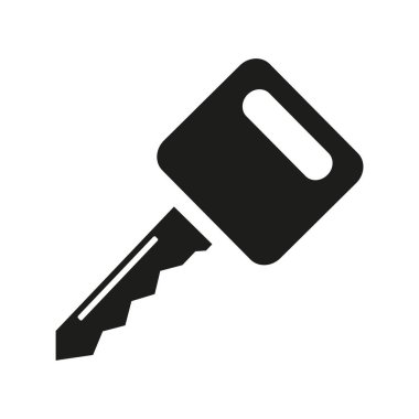 Kapı anahtarı vektör simgesi