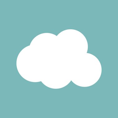 bulut web vektör simgesi