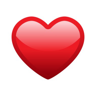 Arka planda kalp ikonu var. Aşk logosu kalp çizimi.