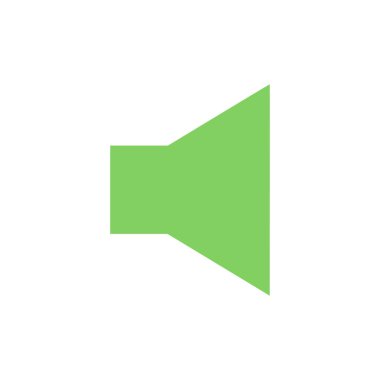 ses simgesi vektör illüstrasyonu